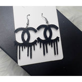 Drippy CC Earrings