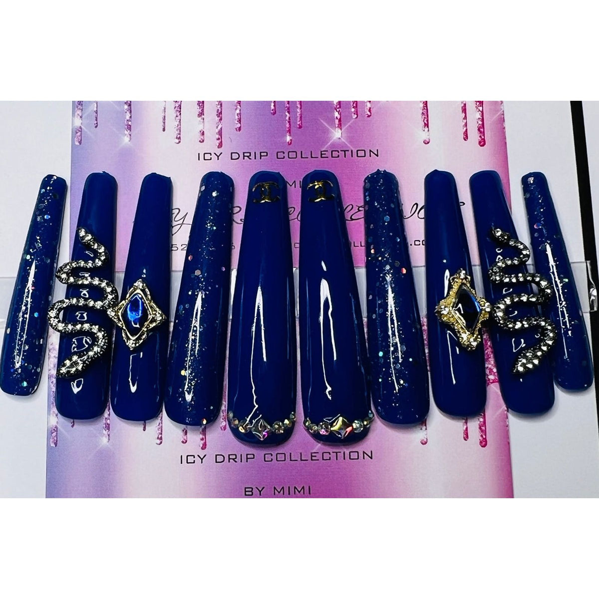 Icy Drip VIP Nail Set